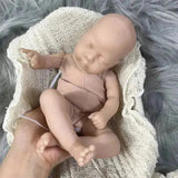 12 Inches Mini bebe reborn kit Luna Reborn Baby Vinyl Doll Kit Unpainted Unassembled Doll Parts DIY Blank Reborn Doll Kit-Maternity Miracles - Mom & Baby Gifts