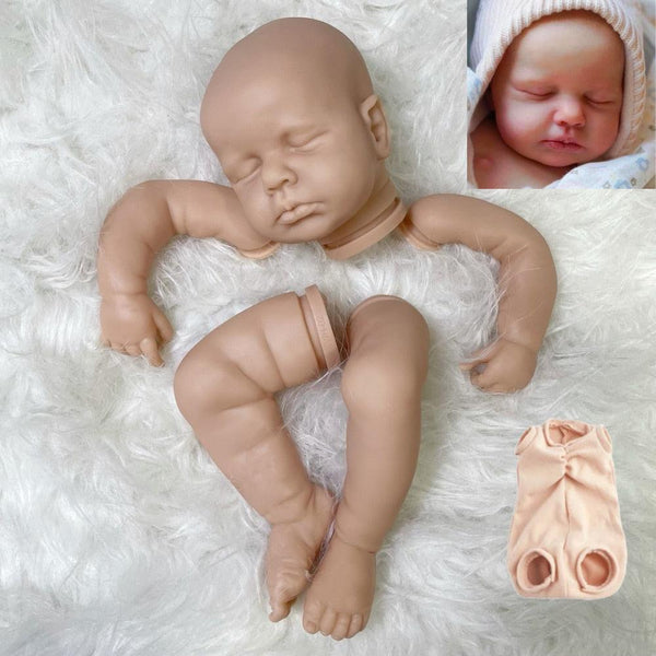 19-Inch DIY Reborn Baby Vinyl Kit: Unpainted Unfinished Doll Parts-Maternity Miracles - Mom & Baby Gifts