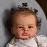 19 Inch Finished Reborn Baby Lanny Doll Lifelike Newborn Doll 3D Skin Visible Veins Baby Art Collectible Doll Gift For Girls-Maternity Miracles - Mom & Baby Gifts