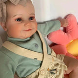 50CM Lifelike Reborn Baby Dolls Maddie Girl Silicone Vinyl Newborn 3D Skin Visible Veins DIY Toys Christmas Gift For Girls-Maternity Miracles - Mom & Baby Gifts