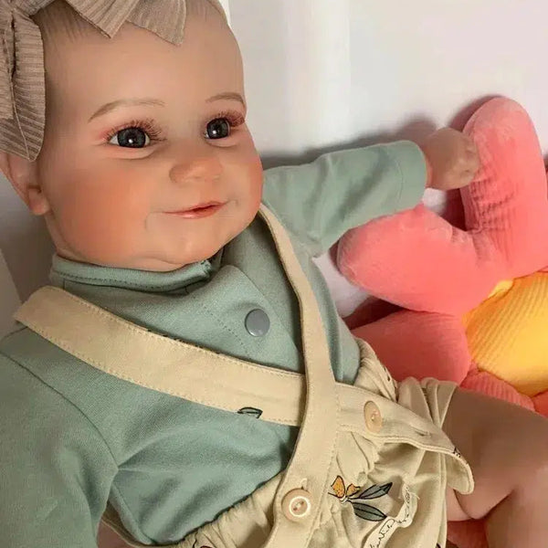 50CM Lifelike Reborn Baby Dolls Maddie Girl Silicone Vinyl Newborn 3D Skin Visible Veins DIY Toys Christmas Gift For Girls-Maternity Miracles - Mom & Baby Gifts