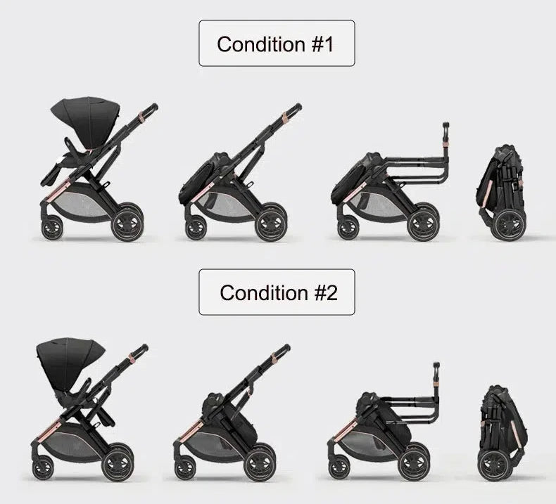 2025 Urban Lightweight Stroller - Compact Fold Design-Maternity Miracles - Mom & Baby Gifts