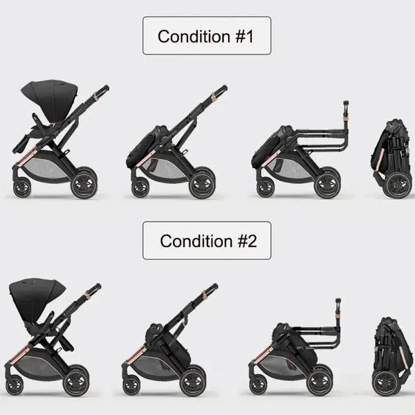 2025 Urban Lightweight Stroller - Compact Fold Design-Maternity Miracles - Mom & Baby Gifts