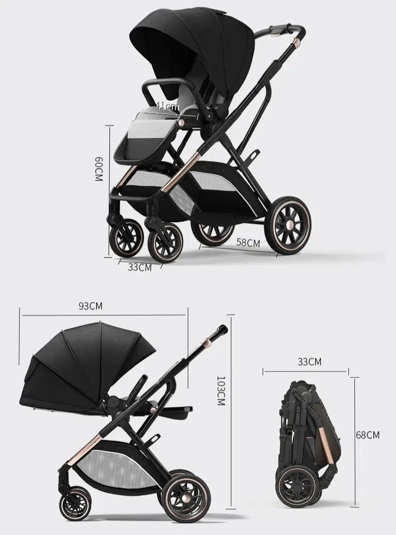 2025 Urban Lightweight Stroller - Compact Fold Design-Maternity Miracles - Mom & Baby Gifts