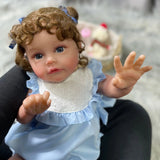 24inch Already Painted Finished Doll Reborn Baby Girl Princess Sue-Sue 3D Skin Visible Veins Hand Rooted Hair-Maternity Miracles - Mom & Baby Gifts