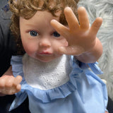 24inch Already Painted Finished Doll Reborn Baby Girl Princess Sue-Sue 3D Skin Visible Veins Hand Rooted Hair-Maternity Miracles - Mom & Baby Gifts