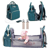 3-in-1 Luxury Mom Travel Baby Diaper Bag-Maternity Miracles - Mom & Baby Gifts