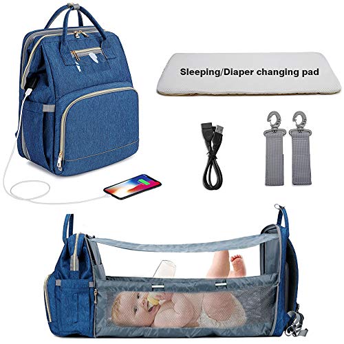 3-in-1 Luxury Mom Travel Baby Diaper Bag-Maternity Miracles - Mom & Baby Gifts