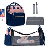 3-in-1 Luxury Mom Travel Baby Diaper Bag-Maternity Miracles - Mom & Baby Gifts