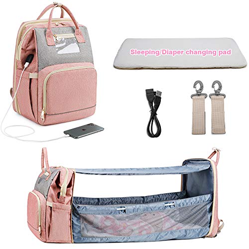 3-in-1 Luxury Mom Travel Baby Diaper Bag-Maternity Miracles - Mom & Baby Gifts