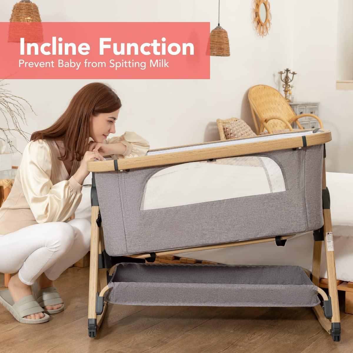 3-in-1 Premium Baby Bedside Sleeper-Maternity Miracles - Mom & Baby Gifts