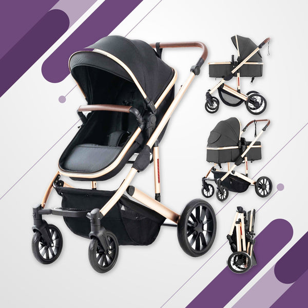 Deluxe 3 in 1 Baby Stroller-Maternity Miracles - Mom & Baby Gifts