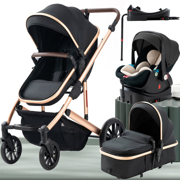 Deluxe 3 in 1 Baby Stroller-Maternity Miracles - Mom & Baby Gifts