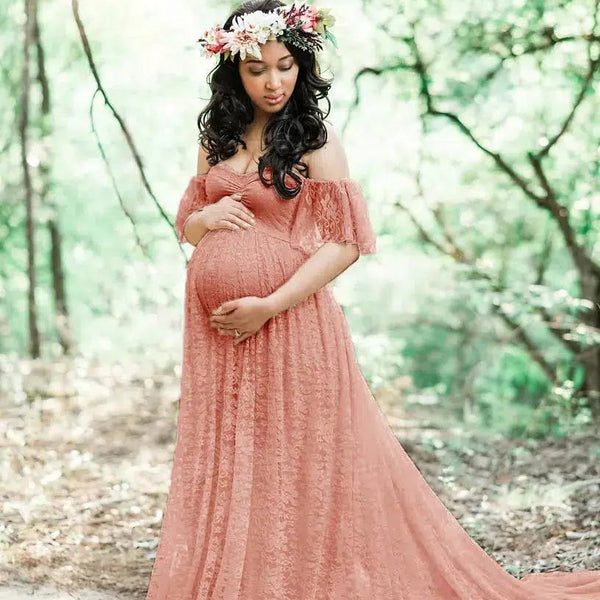 Elegant Maternity Dress for Photo Shoots-Maternity Miracles - Mom & Baby Gifts