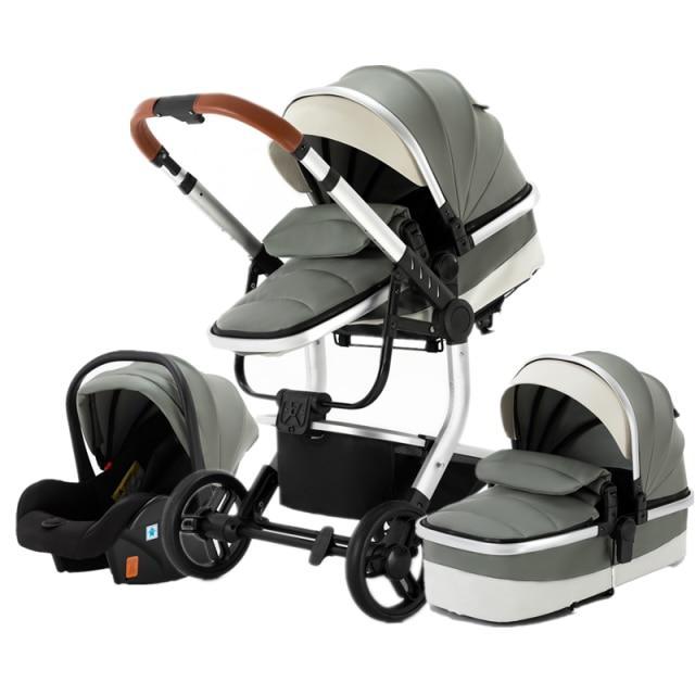 2022 Luxury Maternity 3 In 1 Baby Stroller Travel System-Maternity Miracles - Mom & Baby Gifts