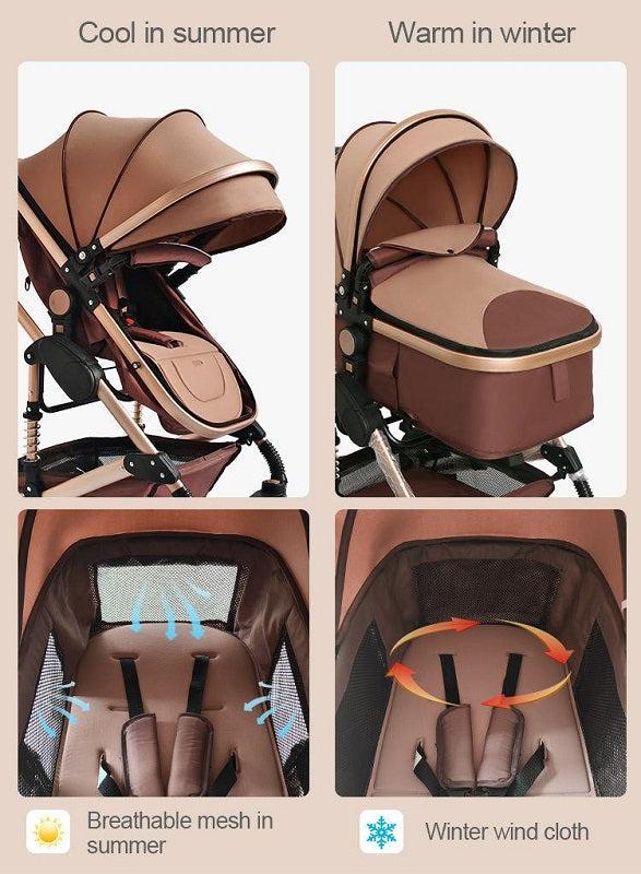 Luxury 3-in-1 Baby Stroller-Maternity Miracles - Mom & Baby Gifts