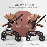 3-in-1 Baby Stroller Luxury Travel System-Maternity Miracles - Mom & Baby Gifts