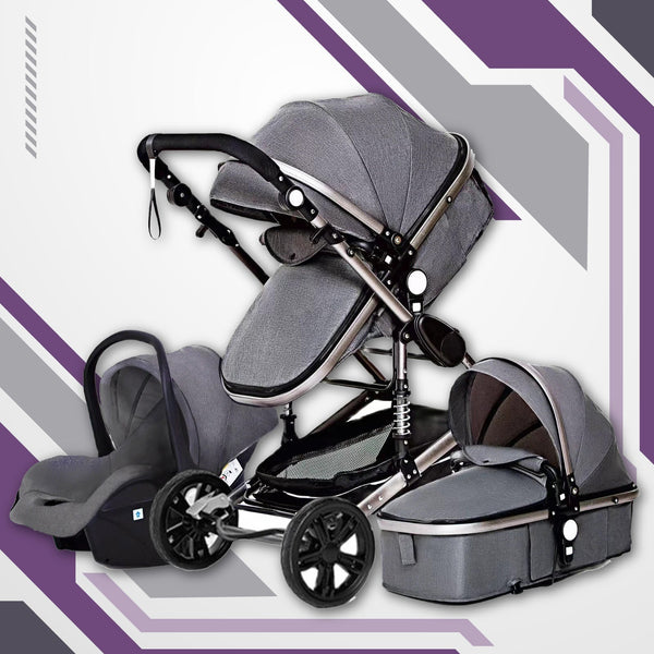 Luxury 3-in-1 Baby Stroller-Maternity Miracles - Mom & Baby Gifts