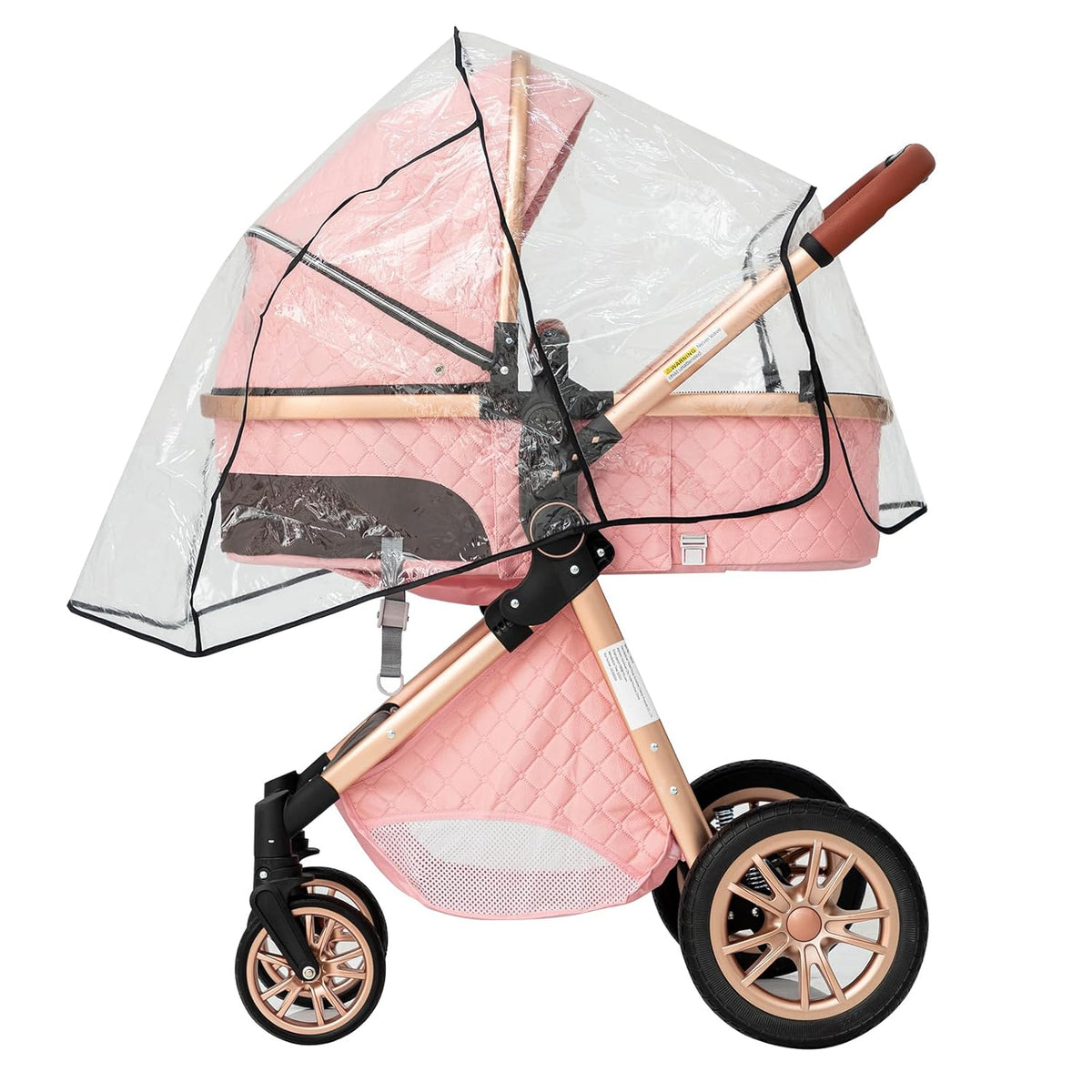 Perfect Pink Premium 3-in-1 Baby Stroller-Maternity Miracles - Mom & Baby Gifts