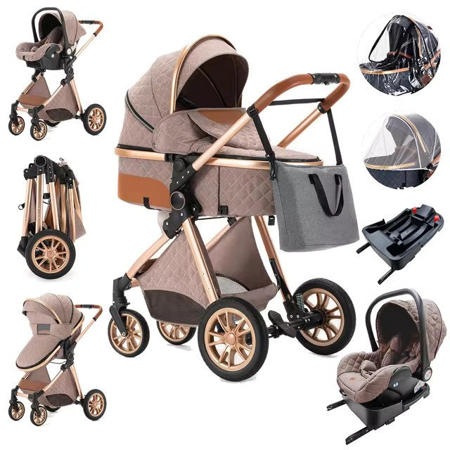 Premium 3-in-1 Baby Stroller-Maternity Miracles - Mom & Baby Gifts