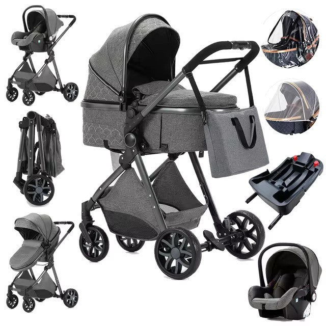 Premium 3-in-1 Baby Stroller-Maternity Miracles - Mom & Baby Gifts