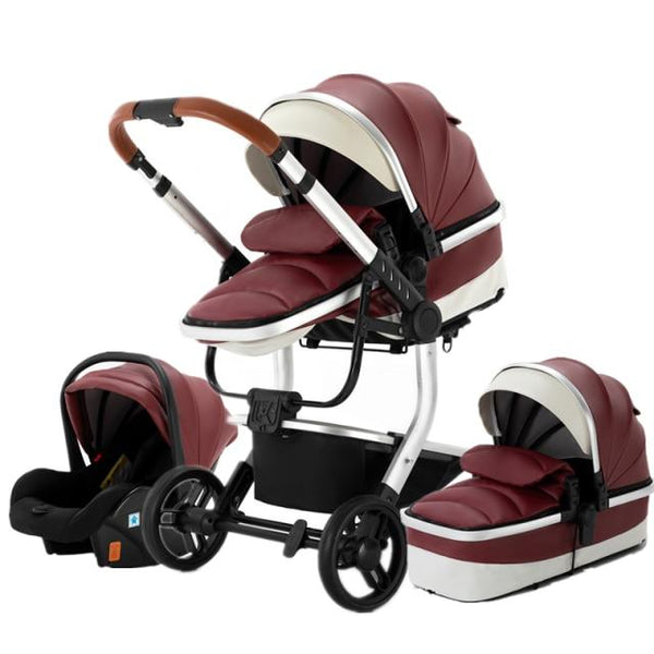 2022 Luxury Maternity 3 In 1 Baby Stroller Travel System-Maternity Miracles - Mom & Baby Gifts