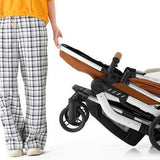 Royal Brown 3-in-1 Baby Stroller 2022 Luxury Travel System (Car Seat Base Included)-Maternity Miracles - Mom & Baby Gifts