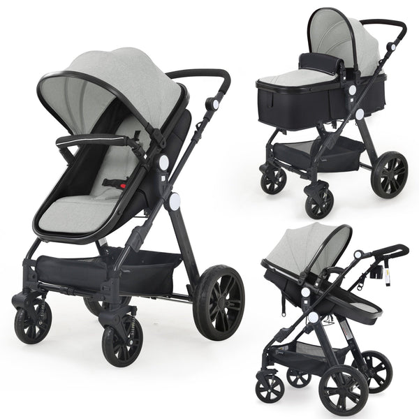 2023 Shockproof High View Pram Baby Stroller-Maternity Miracles - Mom & Baby Gifts