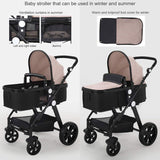 2023 Shockproof High View Pram Baby Stroller-Maternity Miracles - Mom & Baby Gifts