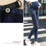 Stylish Maternity Denim Jeans-Maternity Miracles - Mom & Baby Gifts