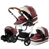 2022 Luxury Maternity 3 In 1 Baby Stroller Travel System-Maternity Miracles - Mom & Baby Gifts