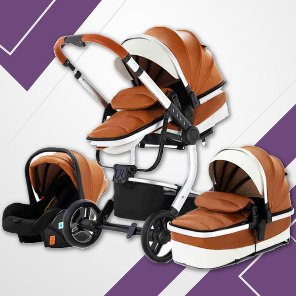 Upgraded Luxury 3-in-1 Baby Stroller-Maternity Miracles - Mom & Baby Gifts